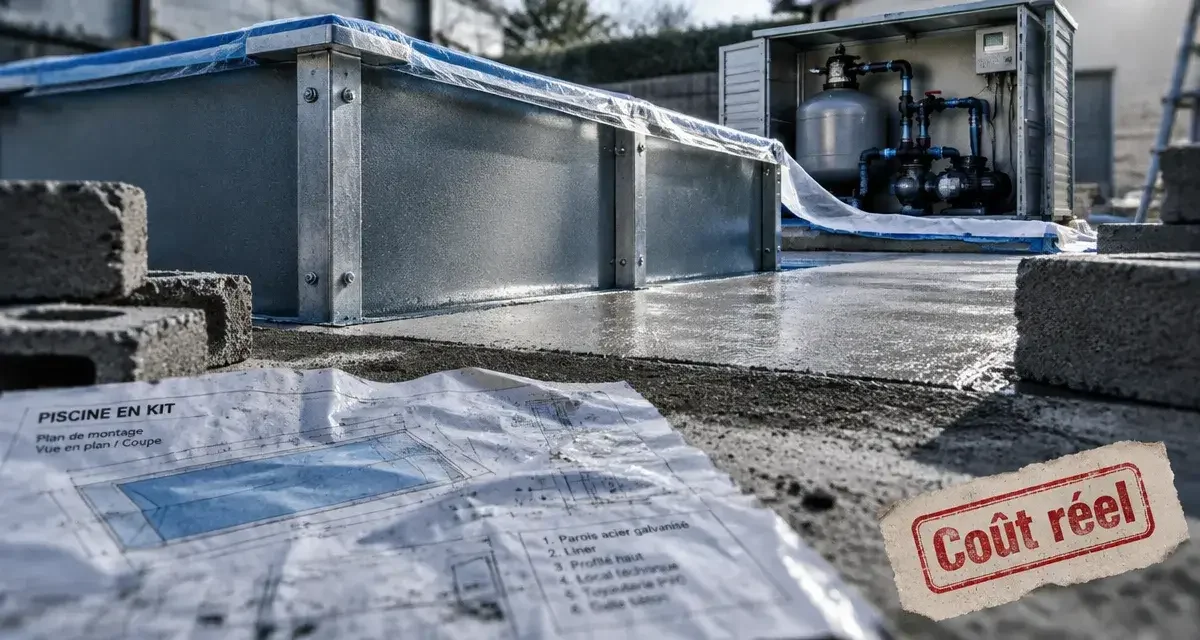 Piscine en kit : le vrai budget pour ne pas doubler la facture