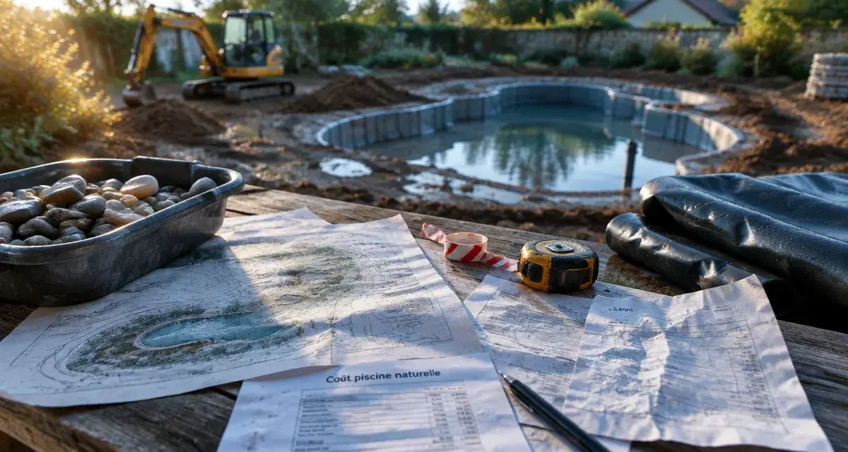 Piscine naturelle en kit : le vrai coût derrière le prix d'appel